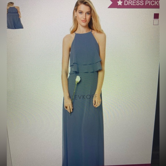 BILL LEVKOFF 7030 Bridesmaid Dress - Picture 2 of 3